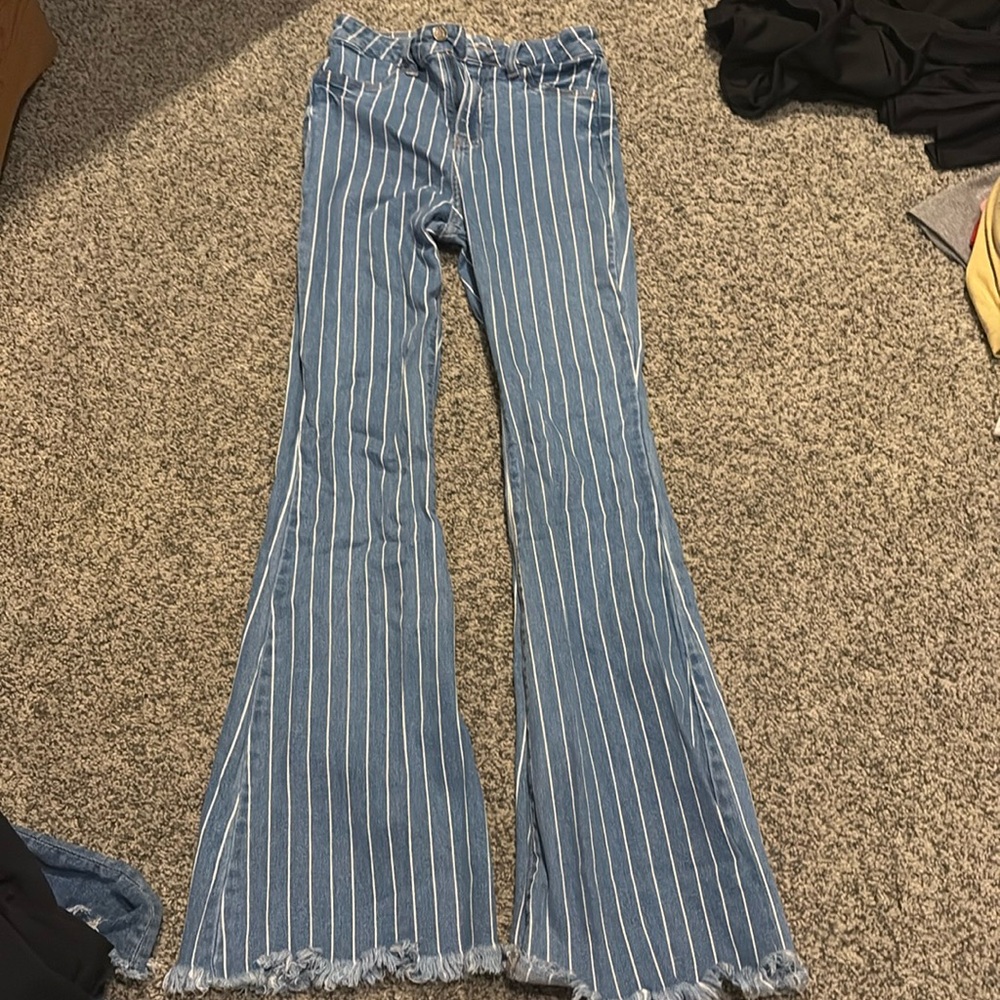 Flared jeans